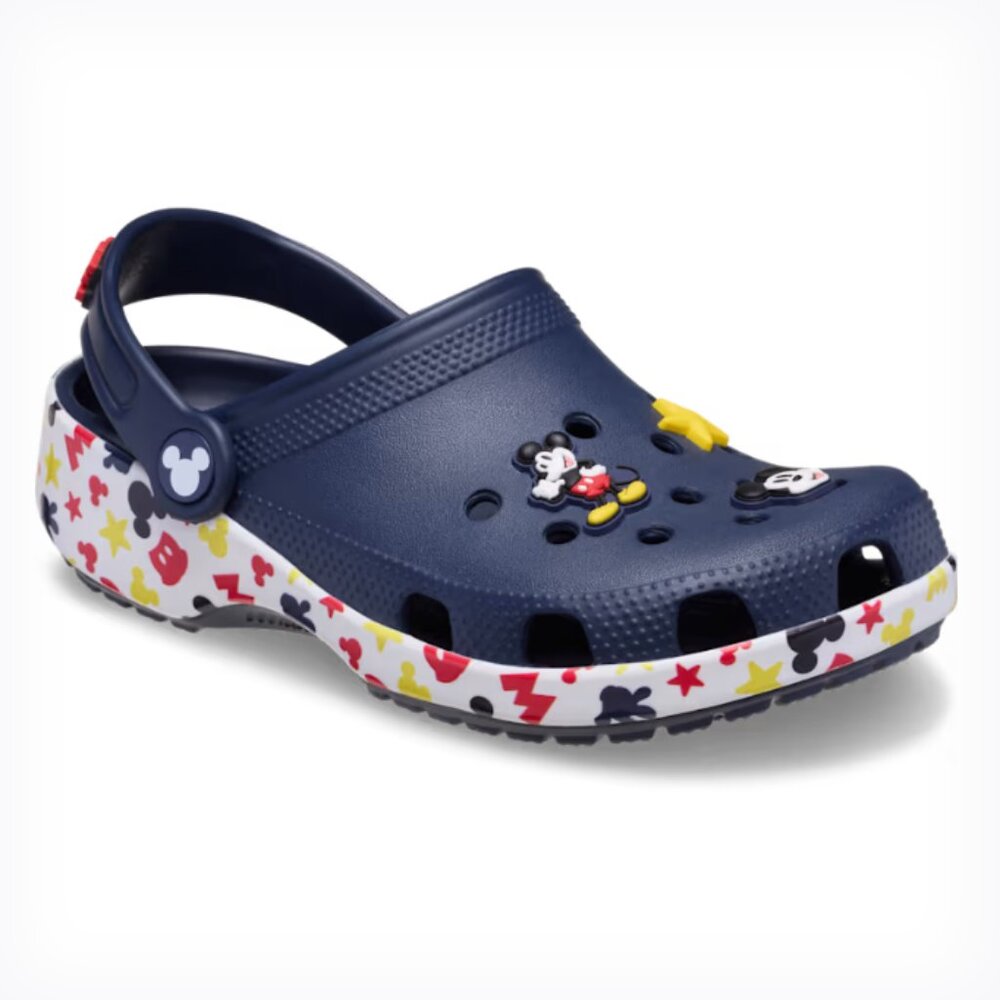 Kids' Disney Mickey Mouse Classic Clog Navy Blue Size C6